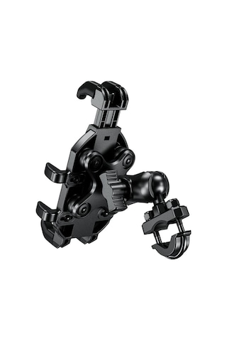 Nukrotech M20 Titreşim Modüllü Telefon Tutucu Siyah