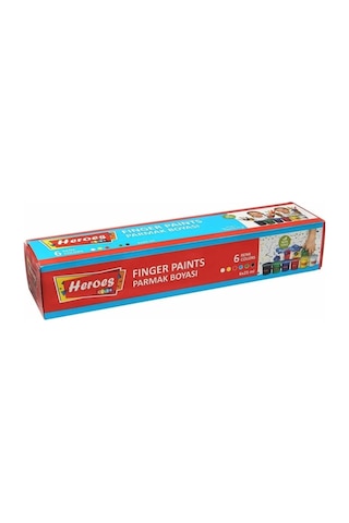 Ern-710 Heroes Color 6lı Parmak Boya - Eren Oyuncak Diğer