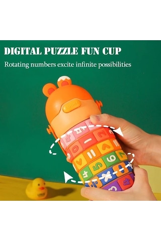 Elmpaly 316 Paslanmaz Çelik Yalıtımlı Su Şişesi, Okul Dijital Pembe 430ml Pembe Çok Renkli