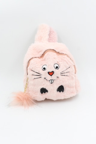 Chantaky 039 3000  Peluş Tavşan Çocuk Sırt Çantası Pudra