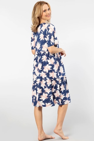 Türen 3354 Kadın Kısa Kollu Elbise-lacivert Lacivert