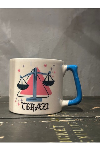 Terazi Burcu Tasarım Kupa