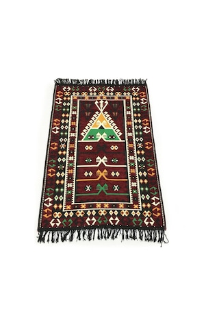 Shark Anadolu Seccade Kilim 7 Bordo
