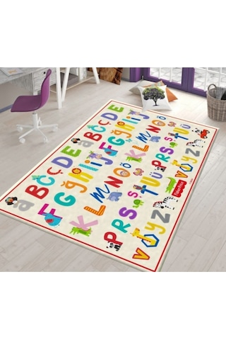 Fisher Price Eğitici Alfabe Halı 100 x 160  CM