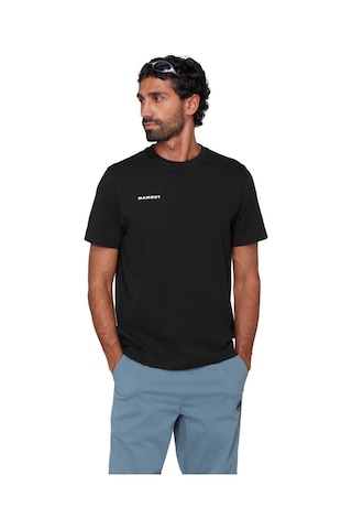 Mammut Mammut Base Men Mini Logo Erkek Siyah Tişört 001