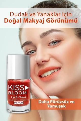 Procsin Kiss & Bloom Doğal Görünümlü Dudak Renklendirici 11 ML Şeftali