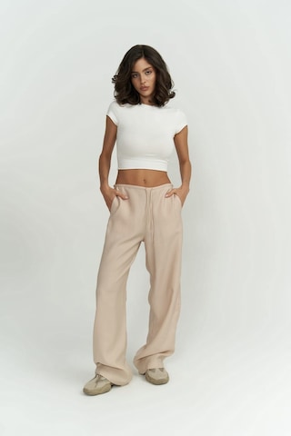 Mai Collection Mai Studios Co. Paris Bej Basic Pantolon Bej
