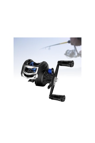 Homyl Baitcasting Reel Süper Kompakt 8kg Max Sol-el Sol El Çok Renkli