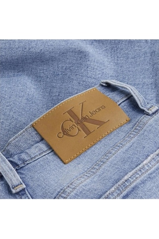 Calvin Klein Kadın Denim Kot Pantolon Mavi