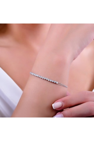 Ariş Pırlanta Su Yolu Bileklik N11.543