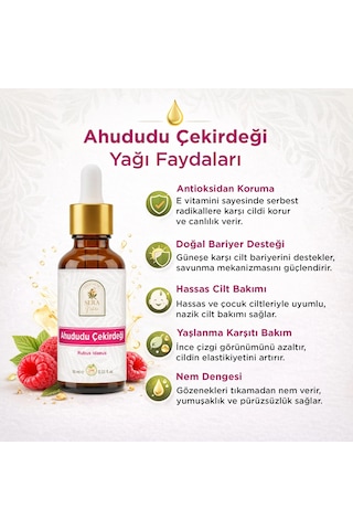 Ahududu Çekirdeği Yağı 10 Ml %100 Saf 10 ML