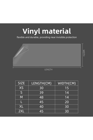 Yaleker Koltuk Koruma Şeritleri - 4'lü Paket, Kedi Tırmalama Önleyici, Şeffaf Vinil Malzeme, Kolay Kurulum