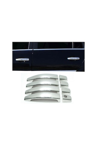 Opel Vectra C Krom Kapı Kolu Tk 2004 Üzeri 4Kapı Paslanmaz Çelik N11.1031