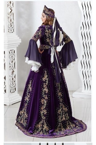 Ceyyiz 5 Parça Bindallı Kına Elbisesi Gülşah