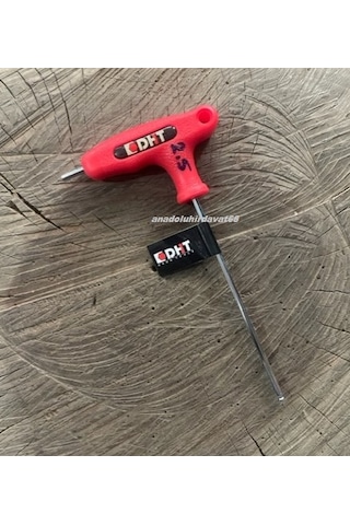 Dht Yuvarlak Baş 2,5mm T Alyan Uzun Alyan Anahtar Crv Çelik 2,5mm Allen