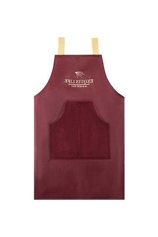 Novahub Su Geçirmez Mutfak Önlüğü - Oxford Kumaş & Mercan Polar, El Silme, Modern İskandinav Stili, Yetişkinler İçin Diğer