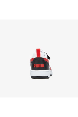 Puma Rebound V6 Low Çocuk Beyaz Spor Ayakkabı 397419 Beyaz