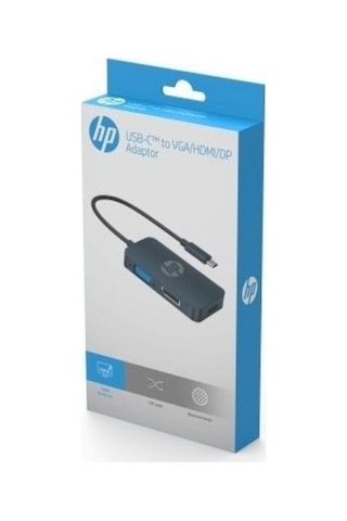 Dhc-ct200 Usb C To Hdmı+vga+dp Dönüştürücü Adaptör