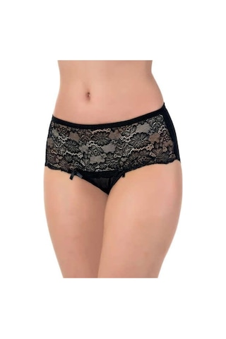 Lüx Drm 2503 Kadın Pamuklu Dantelli Likralı Bato Slip Külot