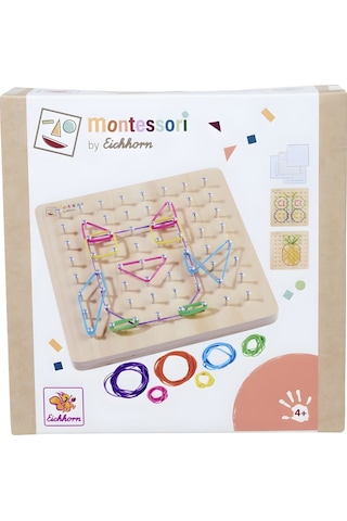 Eichhorn Montessori Ahşap Geo Board