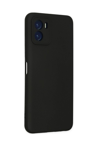 Uryport Vivo Y15s Kılıf Nano İçi Kadife Silikon - Siyah