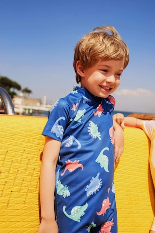 Defacto Erkek Bebek Dinazor Desenli Mayo E3354a525smın231 İndigo