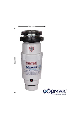 Çöpmak 059 Plus Çöp Öğütücü