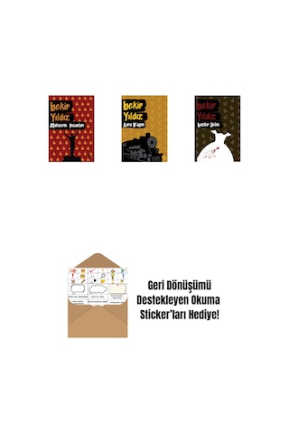 Mahşerin İnsanları + Kara Vagon + Bozkır Gelini + Okuma Sticker'ları