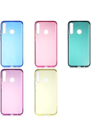 Huawei P40 Lite E Kılıf Zore Bistro Kapak Koyu Yeşil