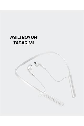Boyun Askılı Kulaklık 100 Saat Kullanım Süresi, Ergonomik Tasarım 2