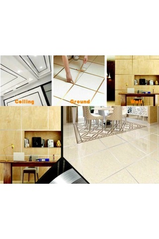 0.5 Cm 50 Metre Gri Fayans Arası Şerit Bant - 9099724564197kymk