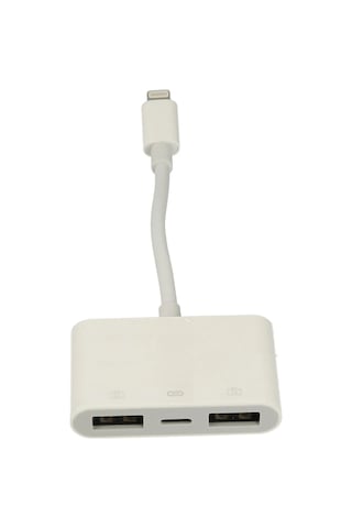 Newface Apr23 Apple, Uyumlu iPhone Otg 3in1 Semeglbl - 78 - Beyaz