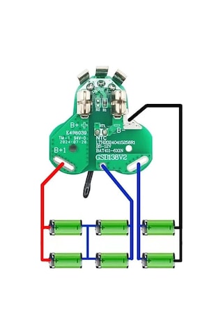 Powermaster Pm-28350 Bosch Bat411 12v Akülü Matkap Uyumlu Batarya Pil Koruma Bms Devresi