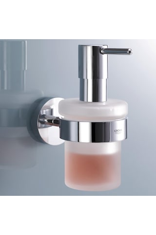 Grohe Sıvı Sabunluk Tutacağı Ve Camı İkili Set Essentials