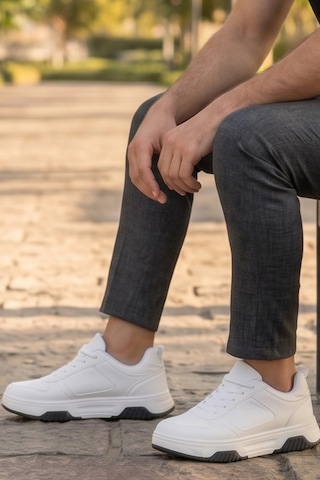 In Step Onyx Edge Erkek Beyaz Spor Ayakkabı