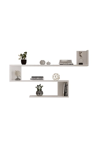 Yurudesign Shelf R10 Modern Duvar Rafı Kitaplık