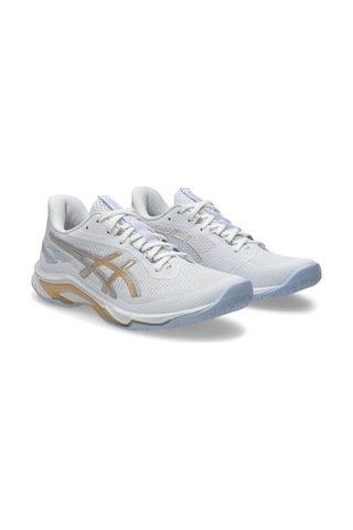 Asics Netburner Ballıstıc Ff 4 Kadın Offwhite Voleybol Ayakkabısı 1052a083-102 Beyaz