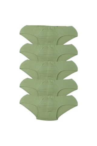 Ceylanoğlu Erkek Süprem Penye Kilot C-002 5 Paket - Açık Yeşil - St00306-açık Yeşil-4 Açık Yeşil