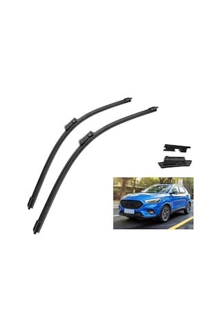 Gajeena Mg Zs Ev/rx3/rx8 2019-2022 Ön Silecek Seti 24"+14" Kauçuk, Dayanıklı, Halka Ve Sessiz Temizlik, Tüm Hava Koşullarında Uygun