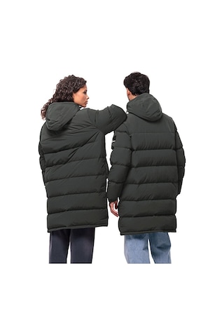 Jack Wolfskin Dellbrueck Long Jkt Unisex Outdoor Montu 1207551-6502 Siyah