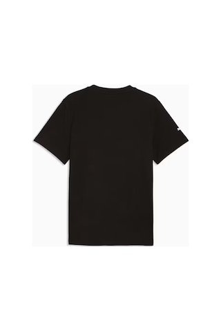 Ferrari Colored Shield Tee 635310 Tişört Erkek T-shirt Siyah Puma Black