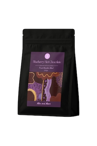 Mim And More Yaban Mersinli Sıcak Çikolata Blueberry Hot Chocolate 200 G