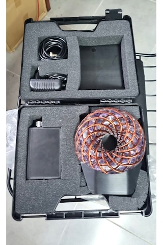 Z Torus Energy Rodin Coil Sitrin Doğal Taş 15cm Pemf Sarı