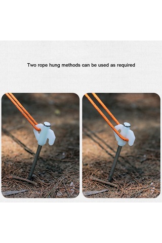 Geeksen Kamp Tenteği 21cm Güneş Işığı Parlayan Çelik Çivi 10 Adet - Dış Mekan, Kamping, Çadır Donanımı, Rüzgar Dayanıklı Kalın Tip Gümüş