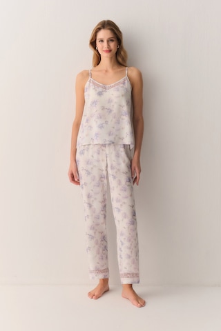 Suwen Lilac Atlet Pantolon Pijama Takımı Sh26527660a887 Lila
