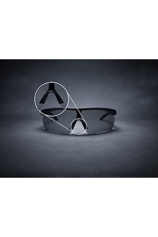 Erbay Raven V1 3 Lensli Taktik Taktikal Koruyucu Gözlük Askeri Atış Airsoft Outdoor Polikarbon Uv400 Anti Fog Anti Scratch En 16321:2022 Ansı Z87.1 Şeffaf Sarı Füme Lens Seti