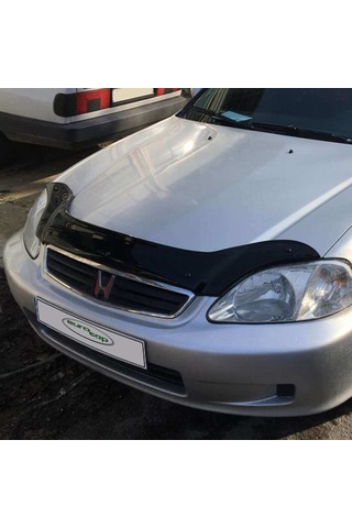 Eurocap Honda Civic 6 Ön Kaput Koruyucu Rüzgarlık 3Mm Abs 95-0