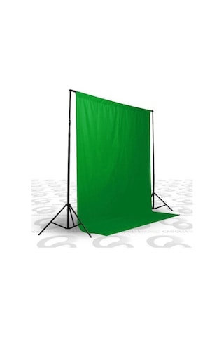 Greenbox Chromakey Green Screen Greenbox Yeşil Fon Perde 2X3 Mt