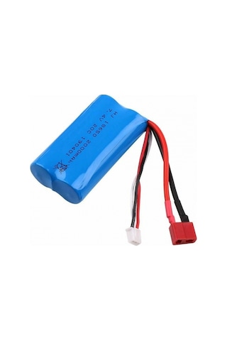 Wltoys Uyumlu 7.4v 18650 Li-on 15c 2000 Mah T-plug Soketli Oyunca