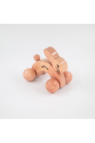 Ahşap Tavşan Naturel